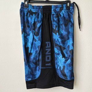 New Mens Basketball Shorts by And1.**** Elastic Waist. Size S.